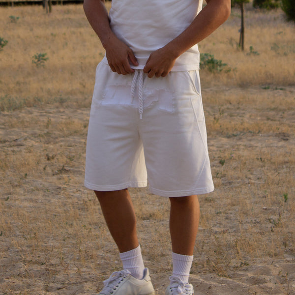 White Summer Shorts