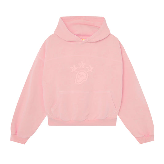 Sudadera rosa de regreso a clases 