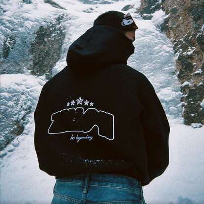 Invisible Energy Hoodie Black