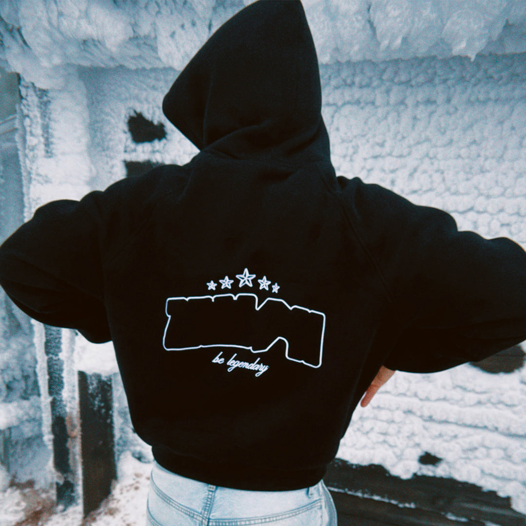 Invisible Energy Hoodie Black